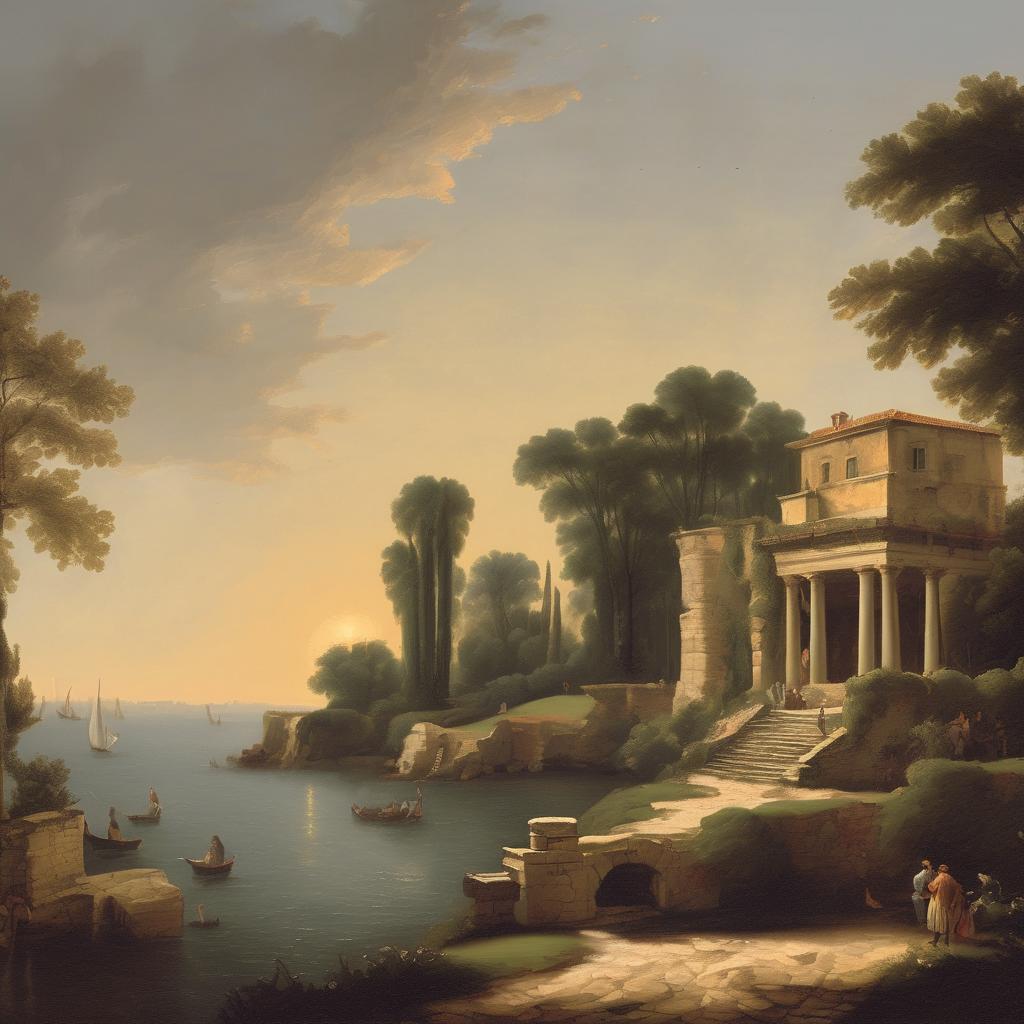 Το στυλ και οι τεχνικές του Claude Lorrain