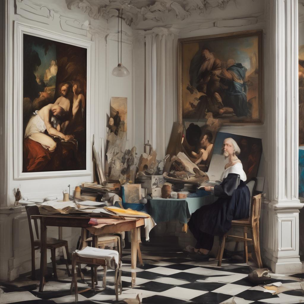 Το στιλ και οι τεχνικές του καλλιτέχνη