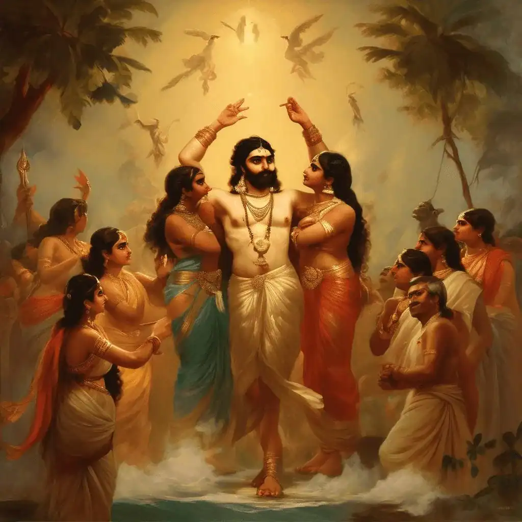 Bheeshma oath – Raja Ravi Varma
