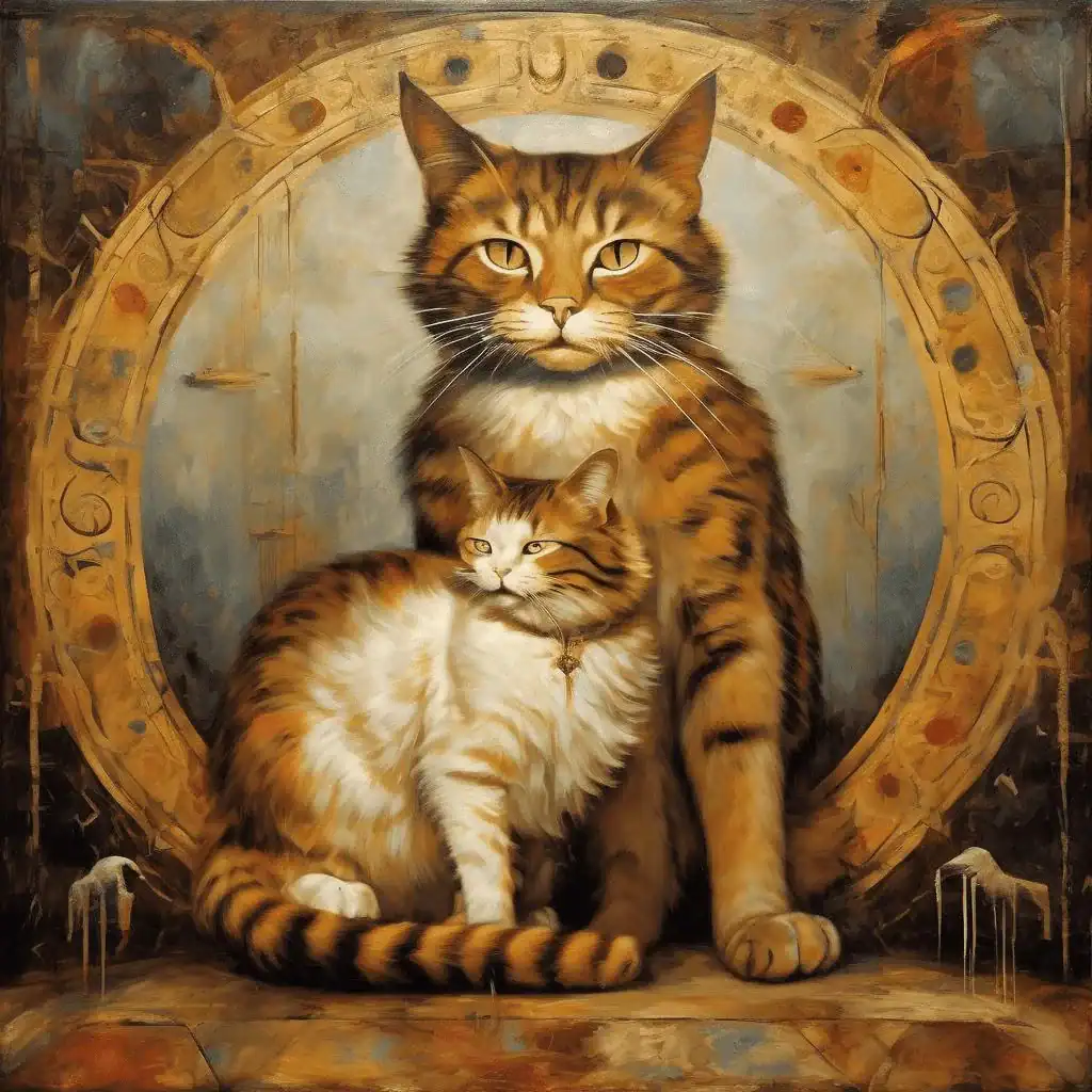 L’arrière chat – grand chat