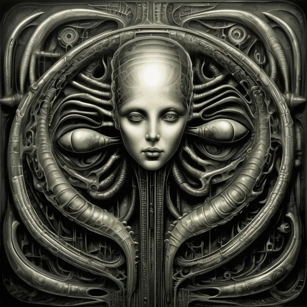 Pisces zinc – H.R. Giger