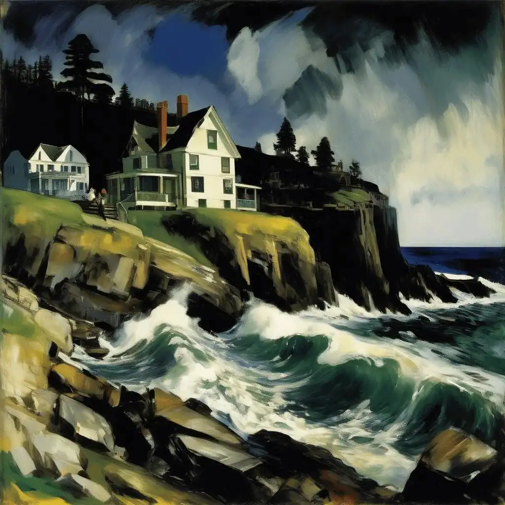 Shore House – George Bellows